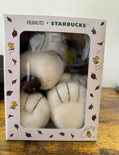 Peluche starbucks peanuts - peluche,