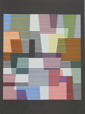 Yaacov AGAM : Illusion d'optique - Lithographie originale
