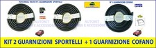 KIT 2 Guarnizioni Portiere per Panda Sisley 4x4 Sportelli Porte Cofano Baule