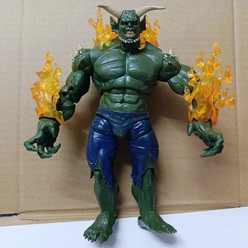 Green goblin spider man action - green,