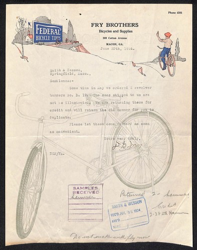 1924 fry brothers - macon,, ga