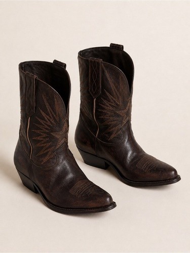 Stivali cowboy golden goose - stivali,