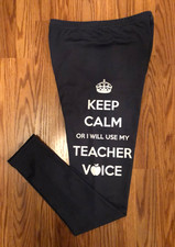 Leggings Insegnante 'Keep Calm