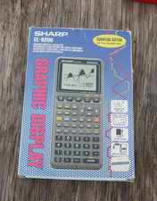 Sharp EL-9200 Calcolatrice