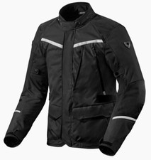 GIACCA JACKET MOTO REV'IT REVIT VOLTIAC 3 H2O NERO BLACK IMPERMEABILE TG XL