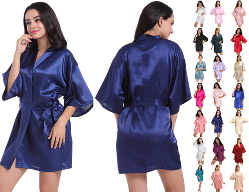 Accappatoio donna kimono raso