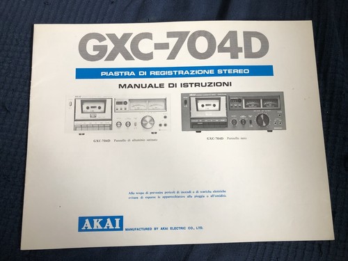 Akai piastra registrazione - akai,