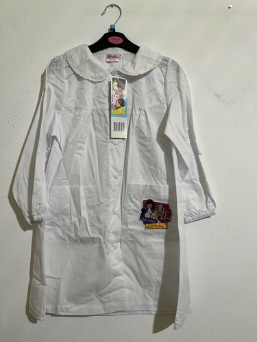 Grembiule bianco bimba scuola - bianco,