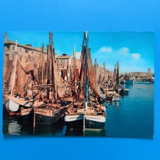 CHIOGGIA - BARCHE DA PESCA - CANALE S. DOMENICO  CARTOLINA A COLORI - COLLEZIONE