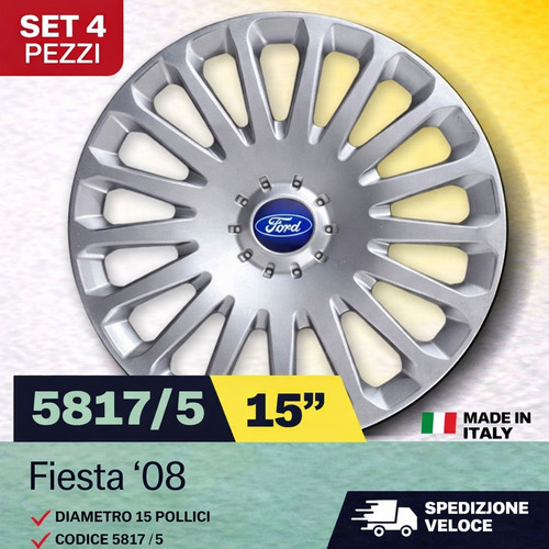Kit serie copricerchi coppe - serie, 4
