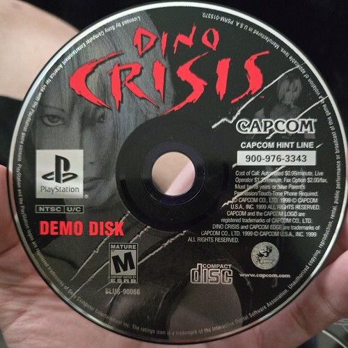 Capcom dino crisis demo - dino,