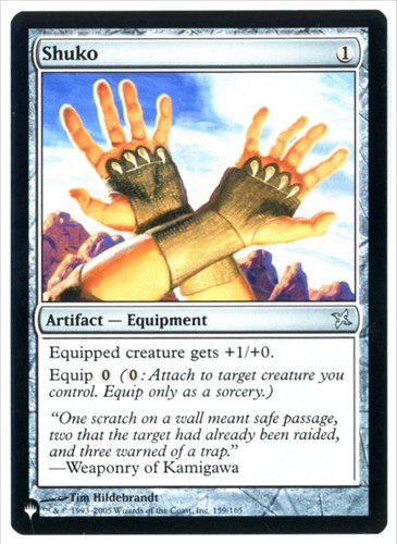 Mtg lista shuko non foil - lista,