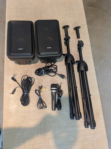 Ion center stage - karaoke, setup