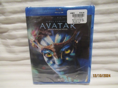 Avatar blu ray dvd - avatar, (3d