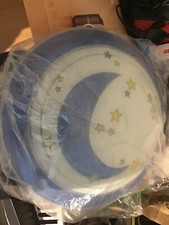 lampadario bambini facile montaggio, suggestivo disegno notturno che si riflette