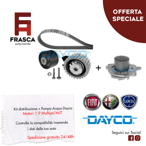 Kit distribuzione pompa - kit,