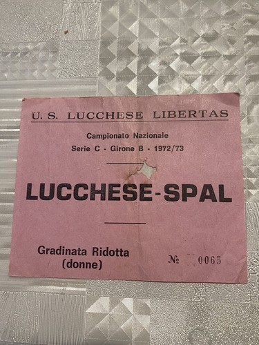 Lucchese spal 1972 - lucchese-spal, 1972/73