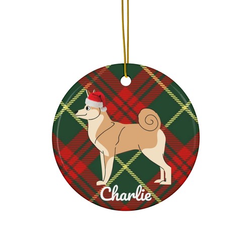 Ornamento buhund norvegese - ornamento,