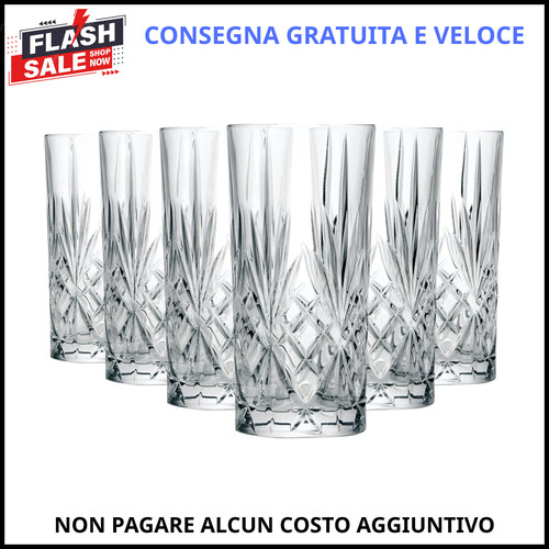 Rcr melodia set bicchieri - rcr,