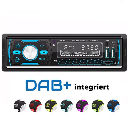 Dab autoradio 1din rds fm - autoradio,