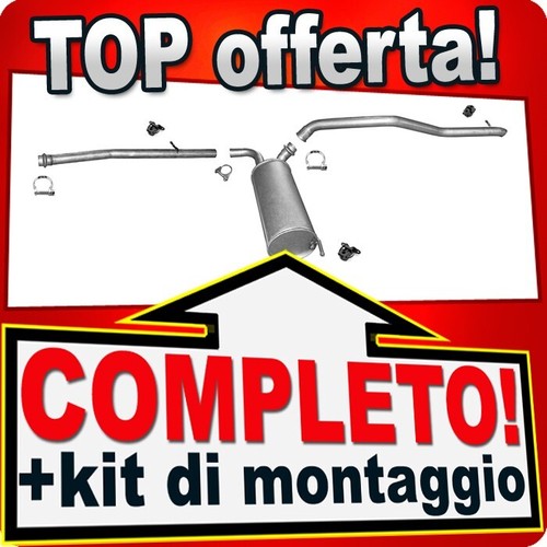 Scarico completo citroen jumpy - scarico,