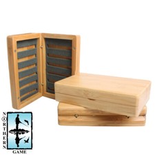 Fly Box in legno di bambù con