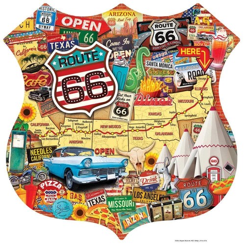 Masterpieces shaped jigsaw - masterpieces,