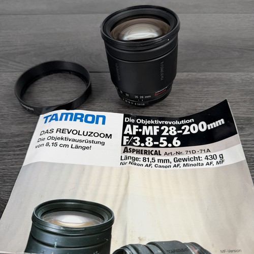 Tamron 200 3 8 - af, f/3.8-5.6