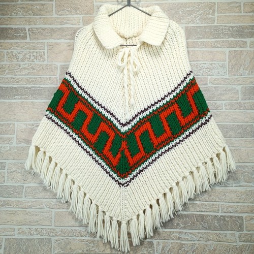 Poncho scialle peruviano