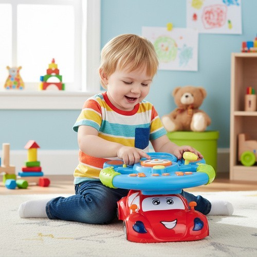 Volante interattivo bambini - volante,