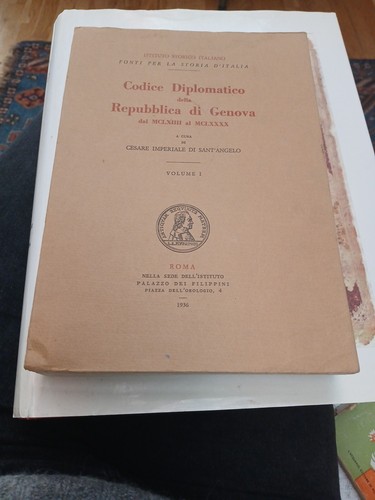 Codice diplomatico della - codice,