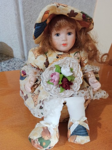 Bambola portagioie vintage - portagioie.."vintage",