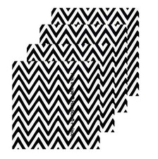 Set 48 PC Zig Zag Blocco