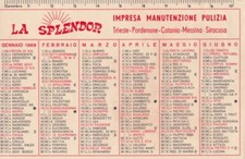 Calendarietto - la splendor -