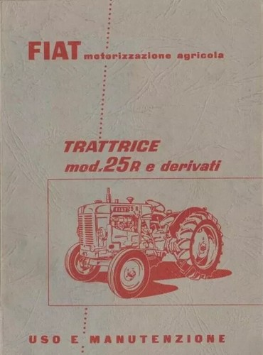 Fiat trattore 25r derivati - trattore,