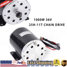 36V 1000W Brush Motor for
