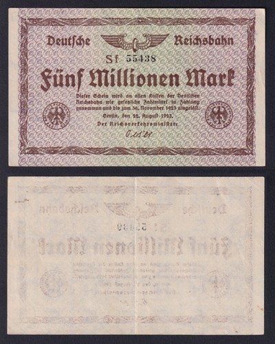 Banconota germania millionen - 5,
