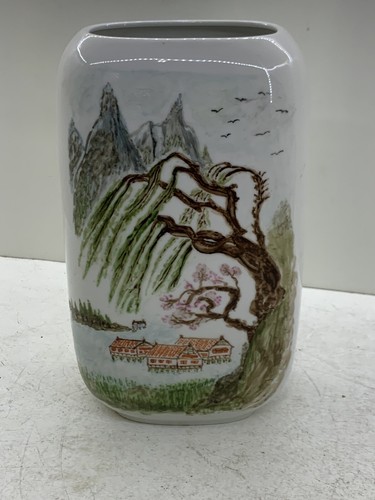 Vaso raro dipinto mano - vaso,