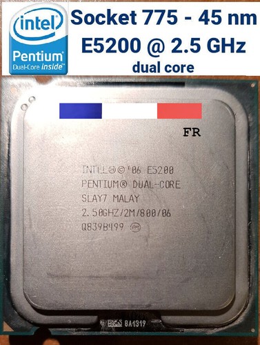 Intel pentium dual core e5200 - pentium,