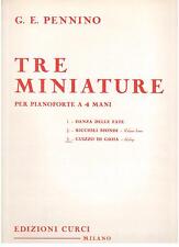 G.P. Pennino: Guizzo Di Gioia, Per Pianoforte a 4 Mani - Curci