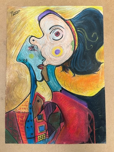 Pablo picasso disegno carta - pablo,