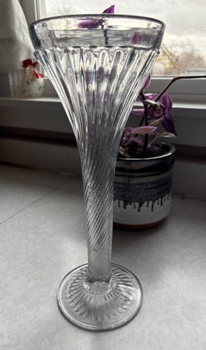Vaso tulipano vintage - in, vetro