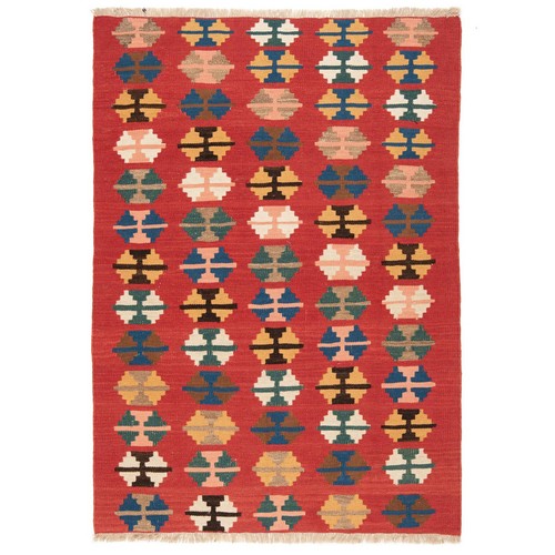 Kilim 152x109 intrecciato - intrecciato, a