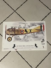 Poster Manifesto Aeronautica Militare IL VOLO DEL CAVALLINO   Francesco Baracca