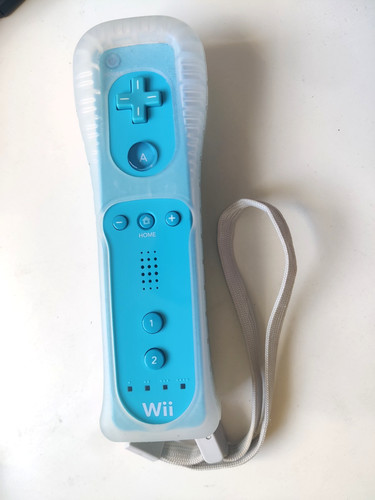Telecomando nintendo wii blu - telecomando,