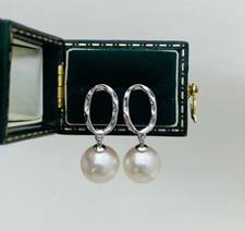 Orecchini perle bianche