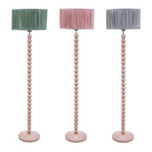 Lampada terra bobina rosa - a,