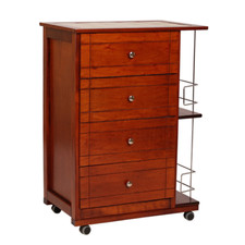 Carrello cassettiera giada con - cassettiera,