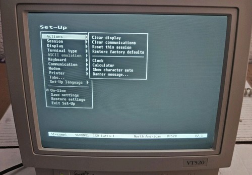Dec digital vt520 - digital, vt520-a4