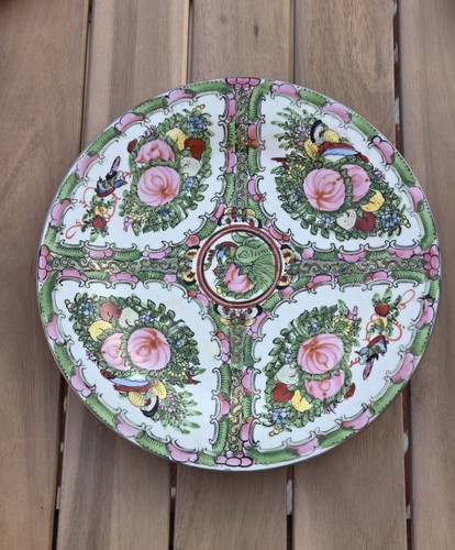 Medaglione rosa cinese vintage